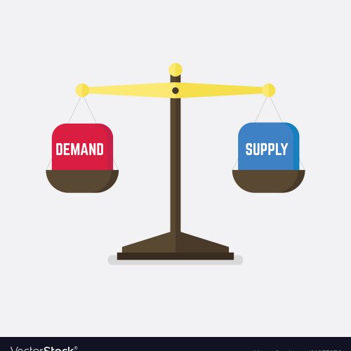 demand-and-supply-balance-on-the-scale-vector-21033236